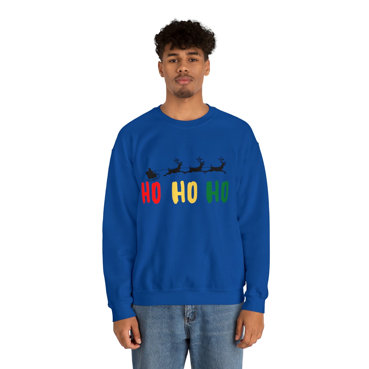 Ho Ho Ho Christmas Crewneck Sweatshirt