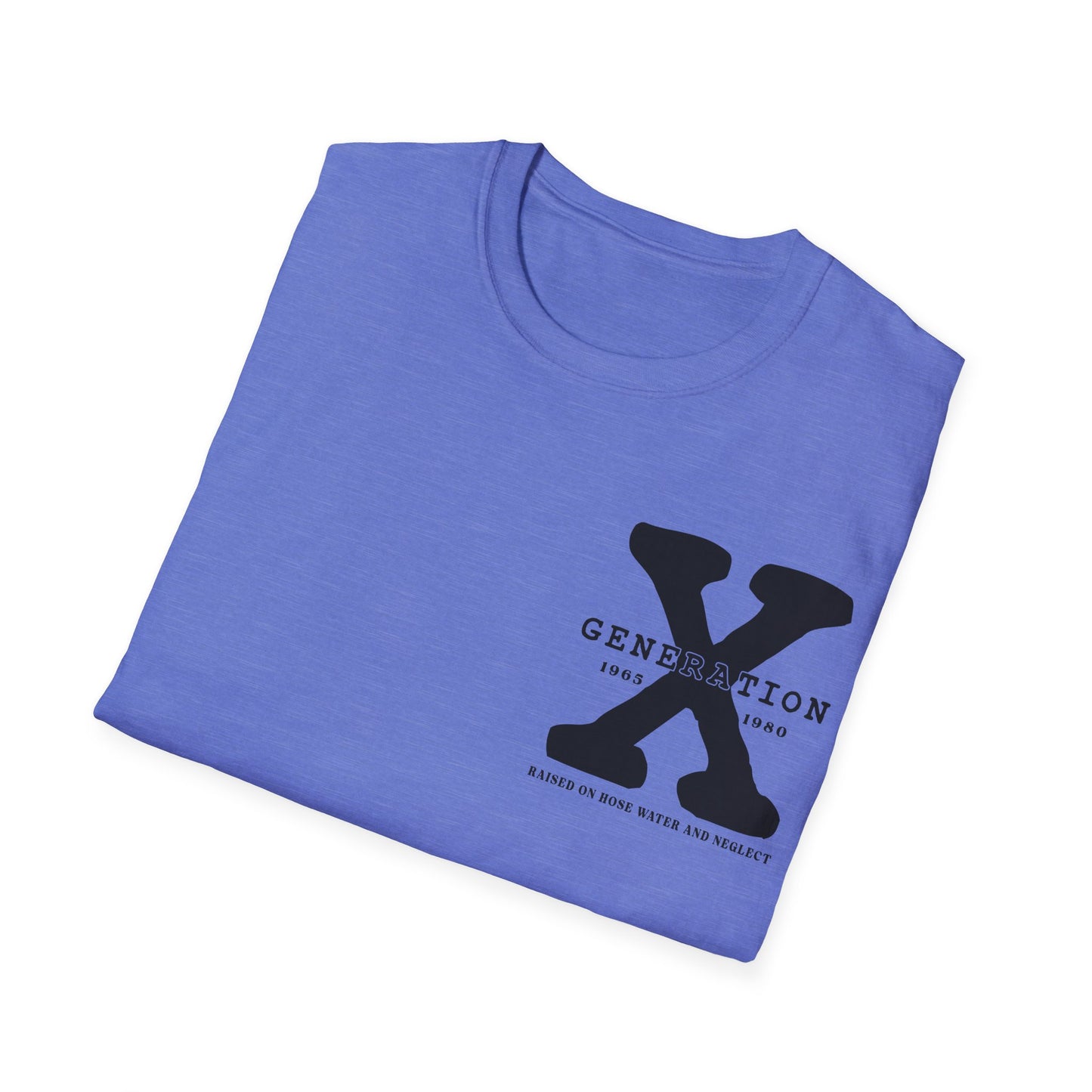 Generation X Softstyle T-Shirt Front and Back Print