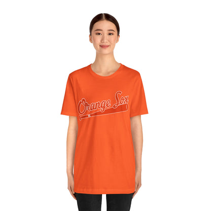 Orange Sox Short Sleeve Tee