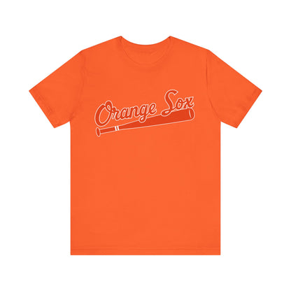 Orange Sox Short Sleeve Tee
