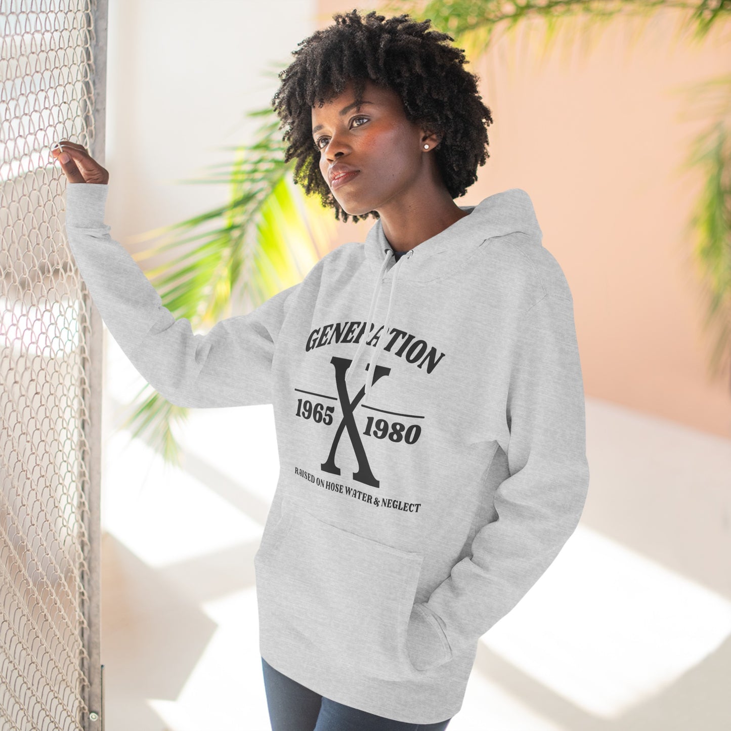 Generation X Three-Panel Fleece Hoodie