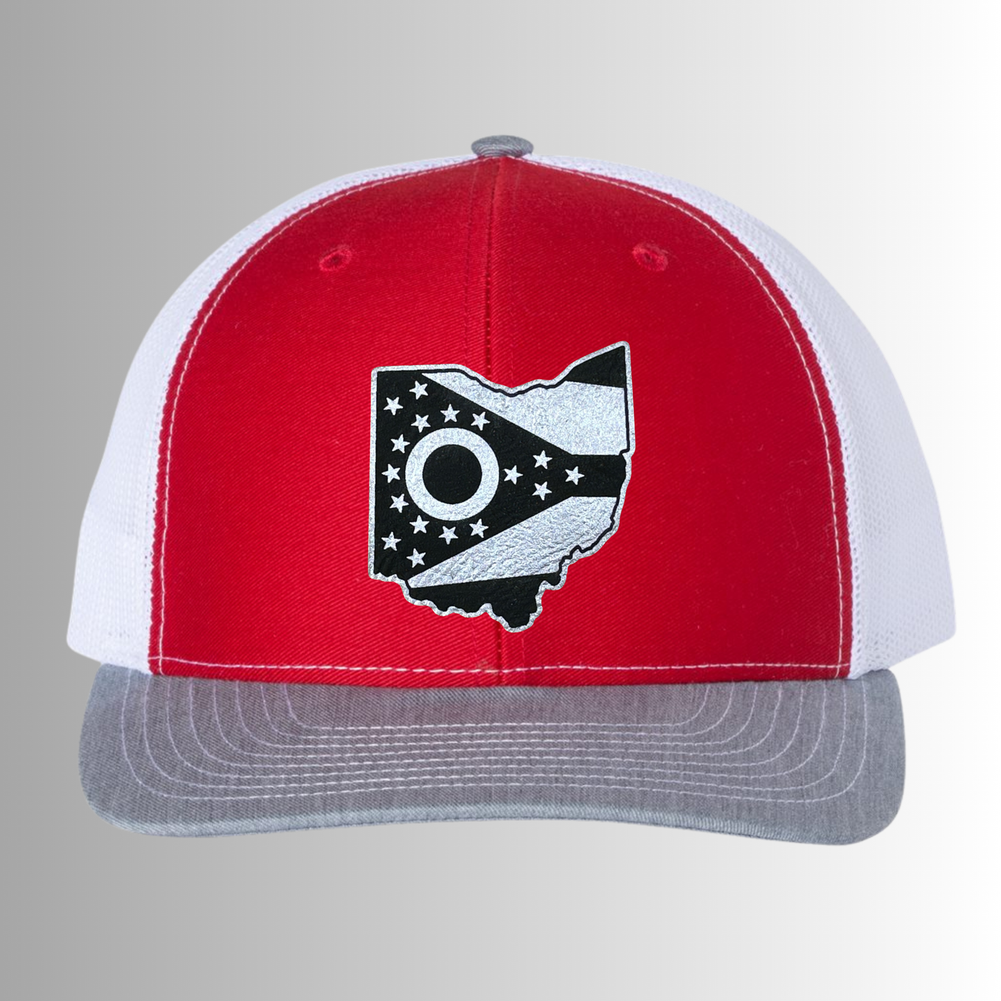 Ohio State Flag Custom Patch Hat