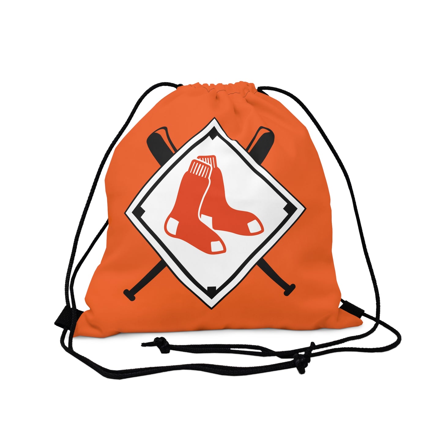 Orange Sox Outdoor Drawstring Bag