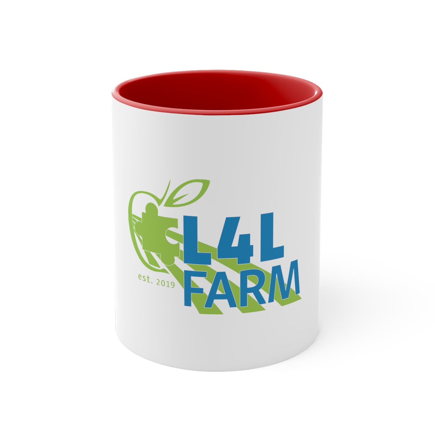 L4L Farm Accent Coffee Mug, 11oz