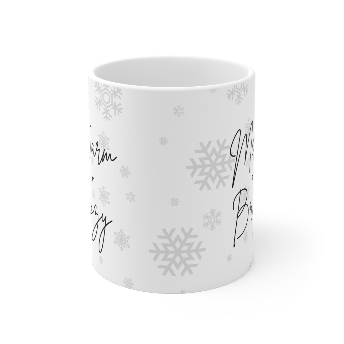 Christmas Scene Ceramic Mug 11oz