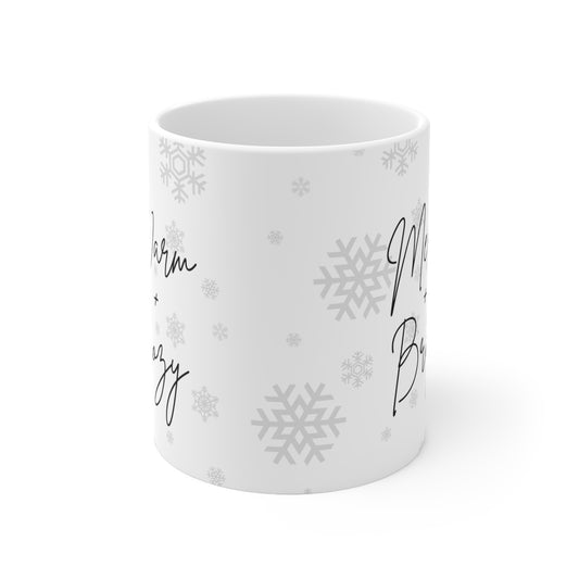 Christmas Scene Ceramic Mug 11oz