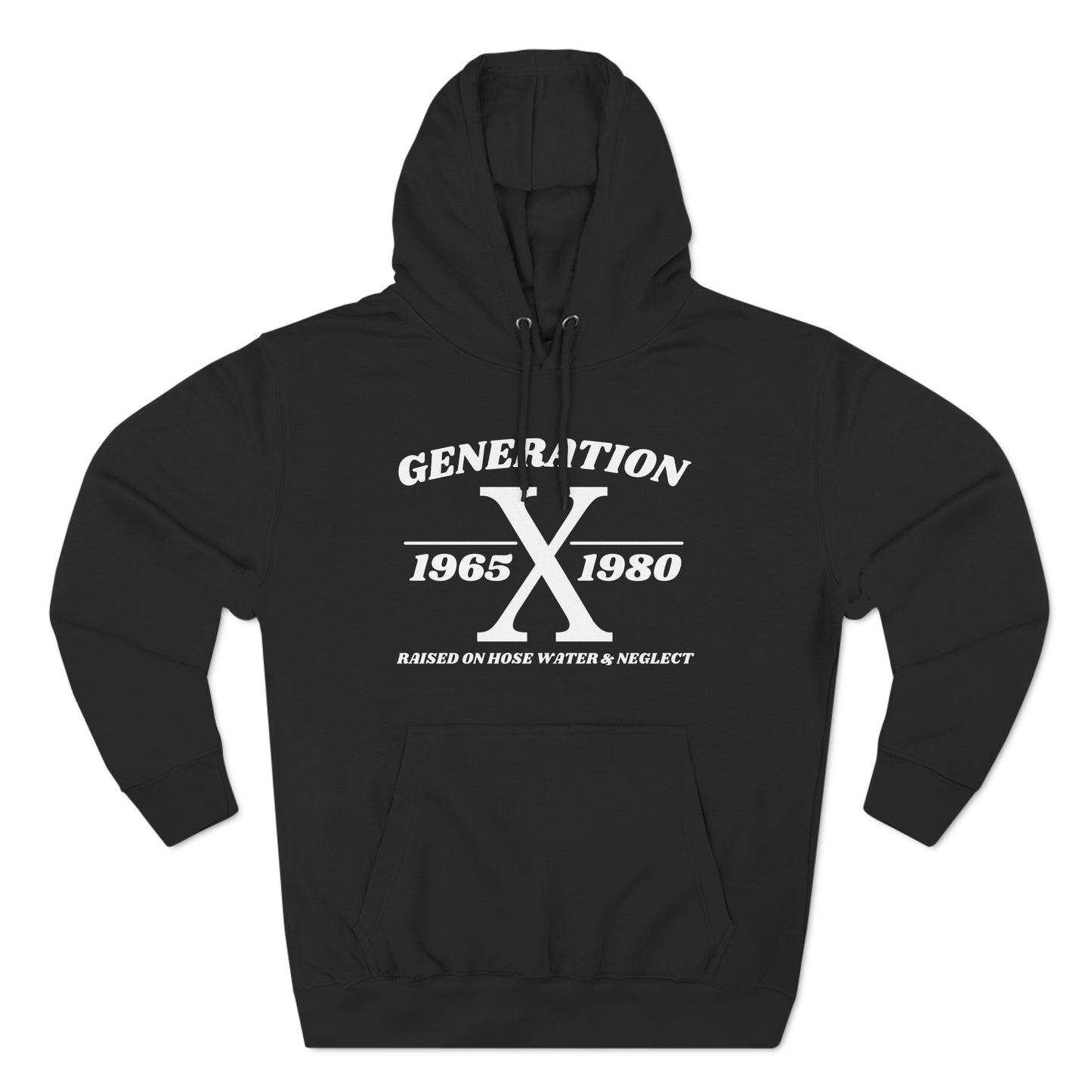 Generation X Three-Panel Fleece Hoodie