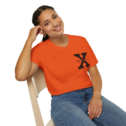 Generation X Softstyle T-Shirt Front and Back Print