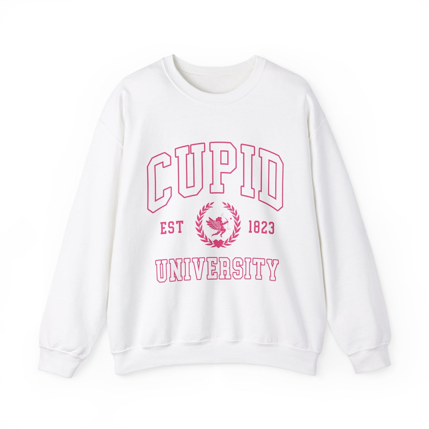 Cupid Universitey Valentines Day Sweatshirt, Valentine Shirts for women and girls, Valentines Day Gifts for Mom