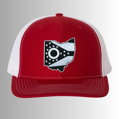 Ohio State Flag Custom Patch Hat