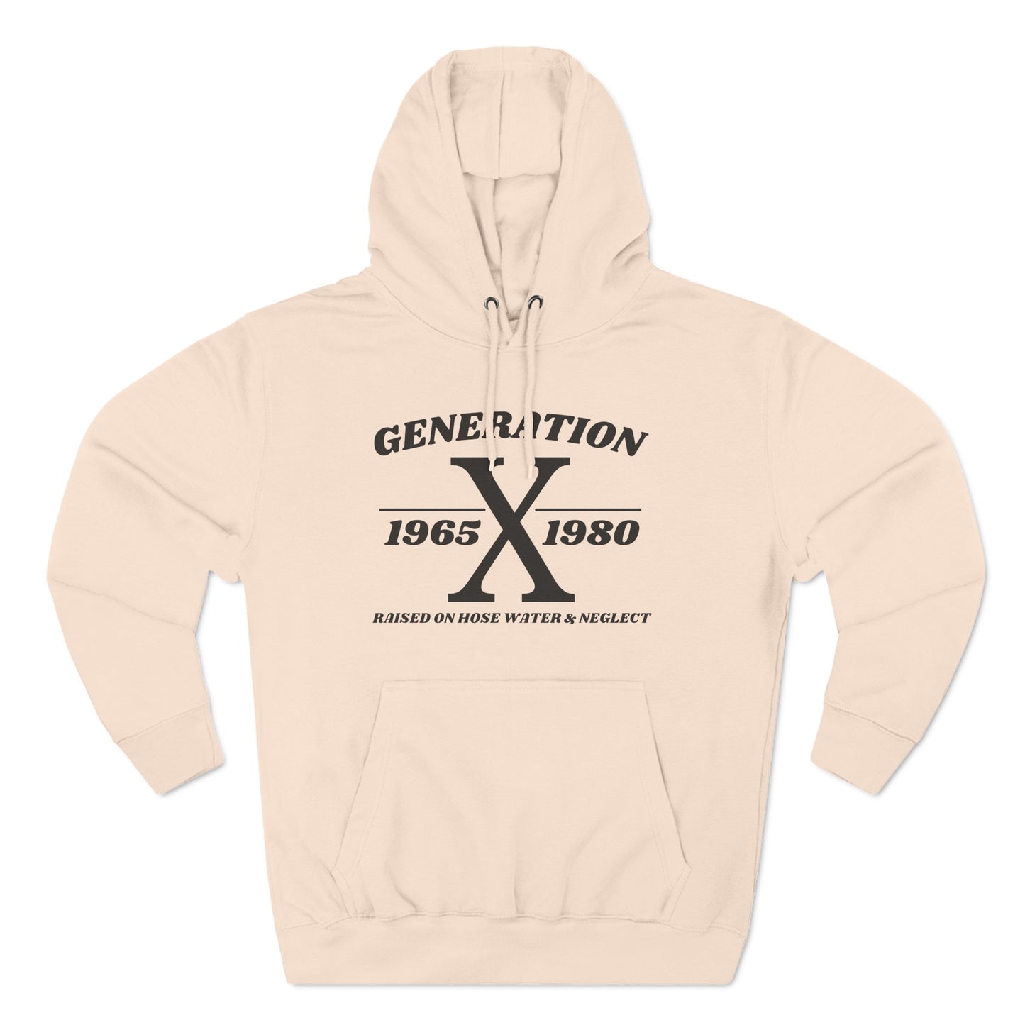 Generation X Three-Panel Fleece Hoodie