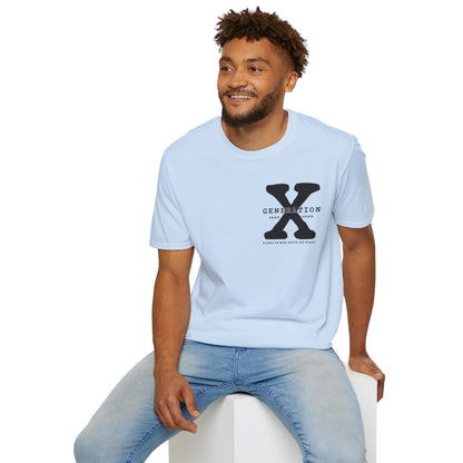 Generation X Softstyle T-Shirt Front and Back Print