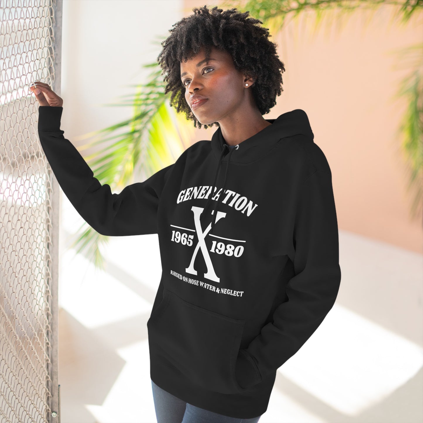 Generation X Three-Panel Fleece Hoodie