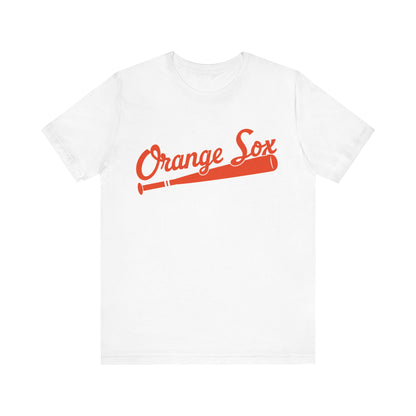 Orange Sox Short Sleeve Tee
