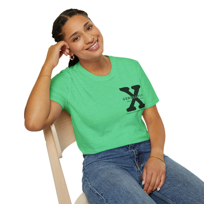 Generation X Softstyle T-Shirt Front and Back Print