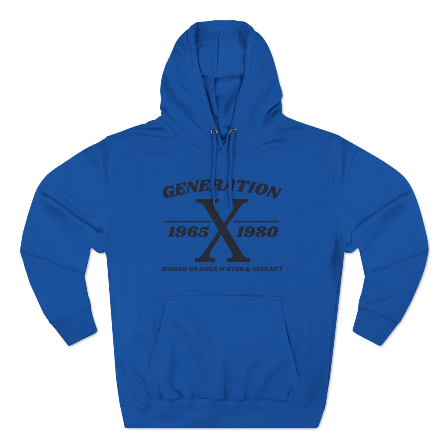 Generation X Three-Panel Fleece Hoodie