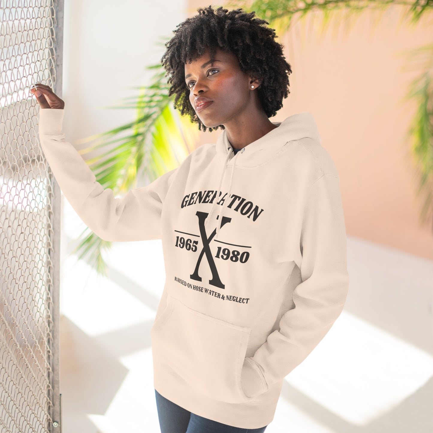 Generation X Three-Panel Fleece Hoodie