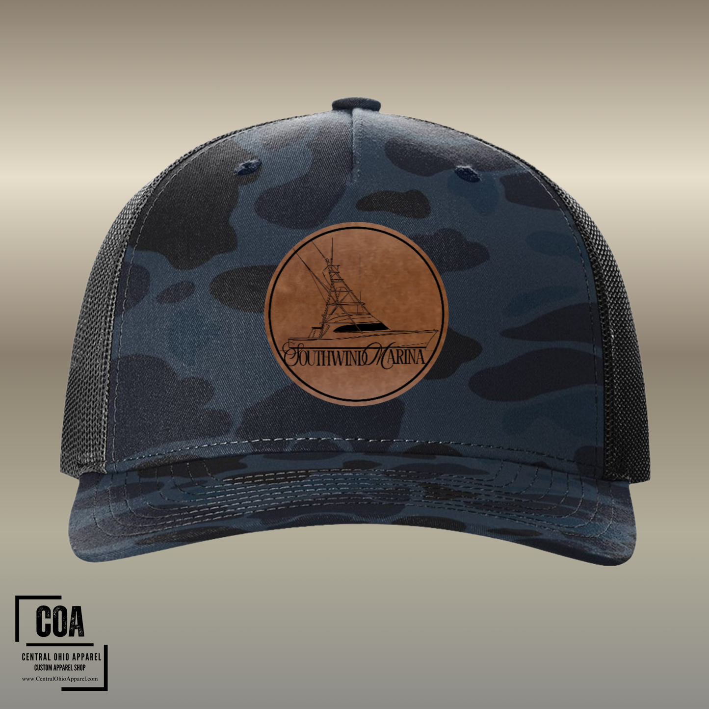 Southwind Maria Leatherette Patch Hat Richardson 112pfp