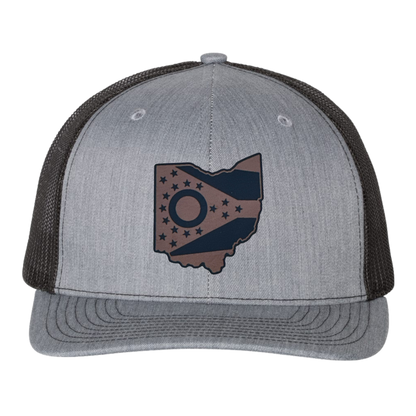 Ohio State Flag Custom Patch Hat