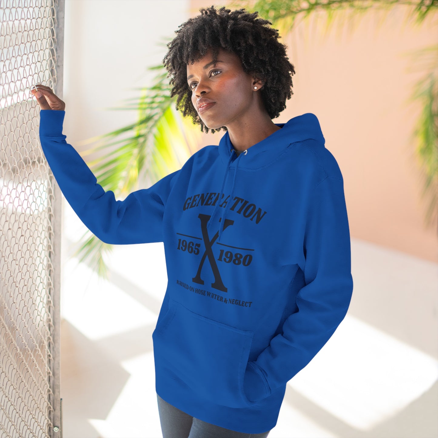 Generation X Three-Panel Fleece Hoodie