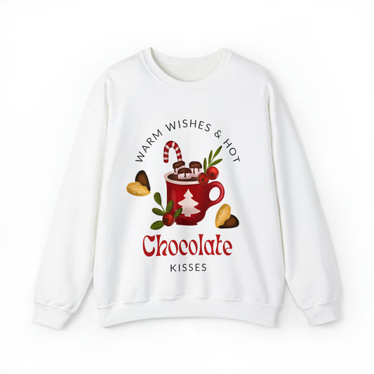 Warm Wishes Merry Christmas Crewneck Sweatshirt