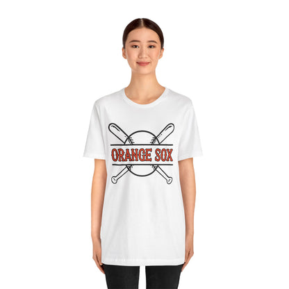 Orange Sox Short Sleeve Tee