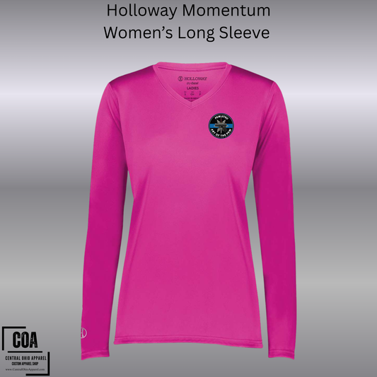 PEWJITSU Momentum Women's Long Sleeve V-Neck 222824