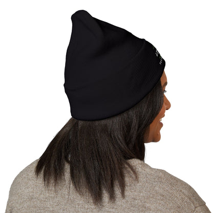 A Better Life Roofing & Solar Embroidered Classic Cuffed Beanie - Cozy Winter Hat, Perfect Gift, Casual Style, Outdoor Essential, Personalized Fashion