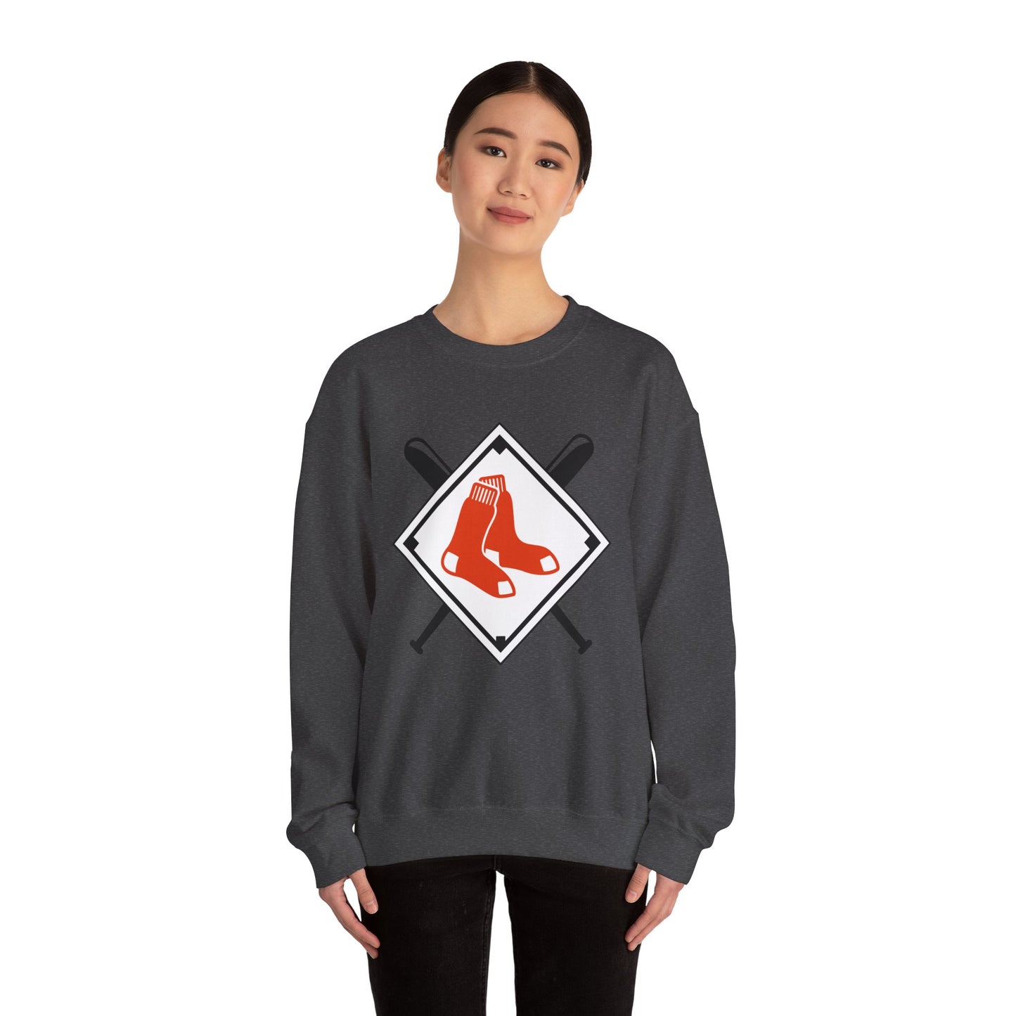 Orange Sox Unisex Heavy Blend™ Crewneck Sweatshirt