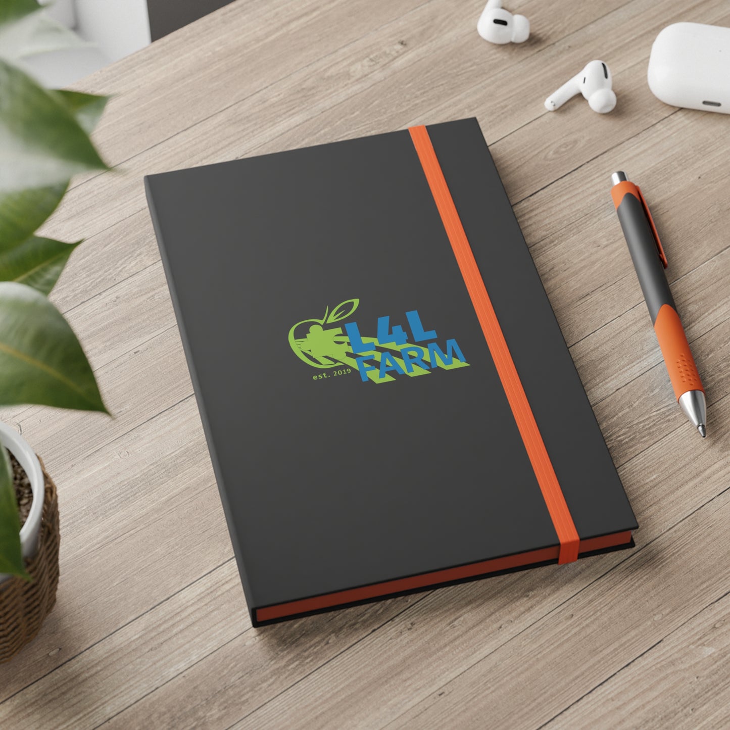 L4L Farm Color Contrast Notebook - Ruled