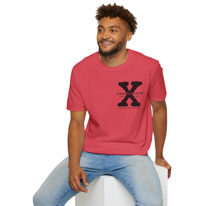 Generation X Softstyle T-Shirt Front and Back Print