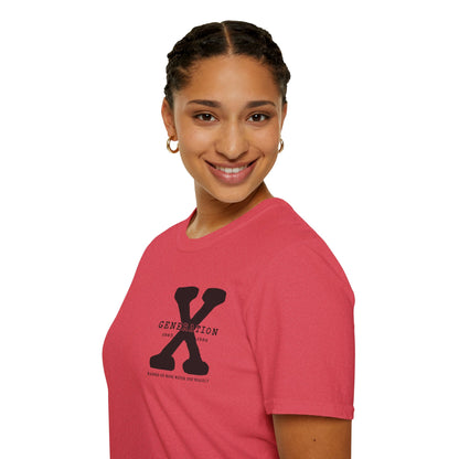 Generation X Softstyle T-Shirt Front and Back Print