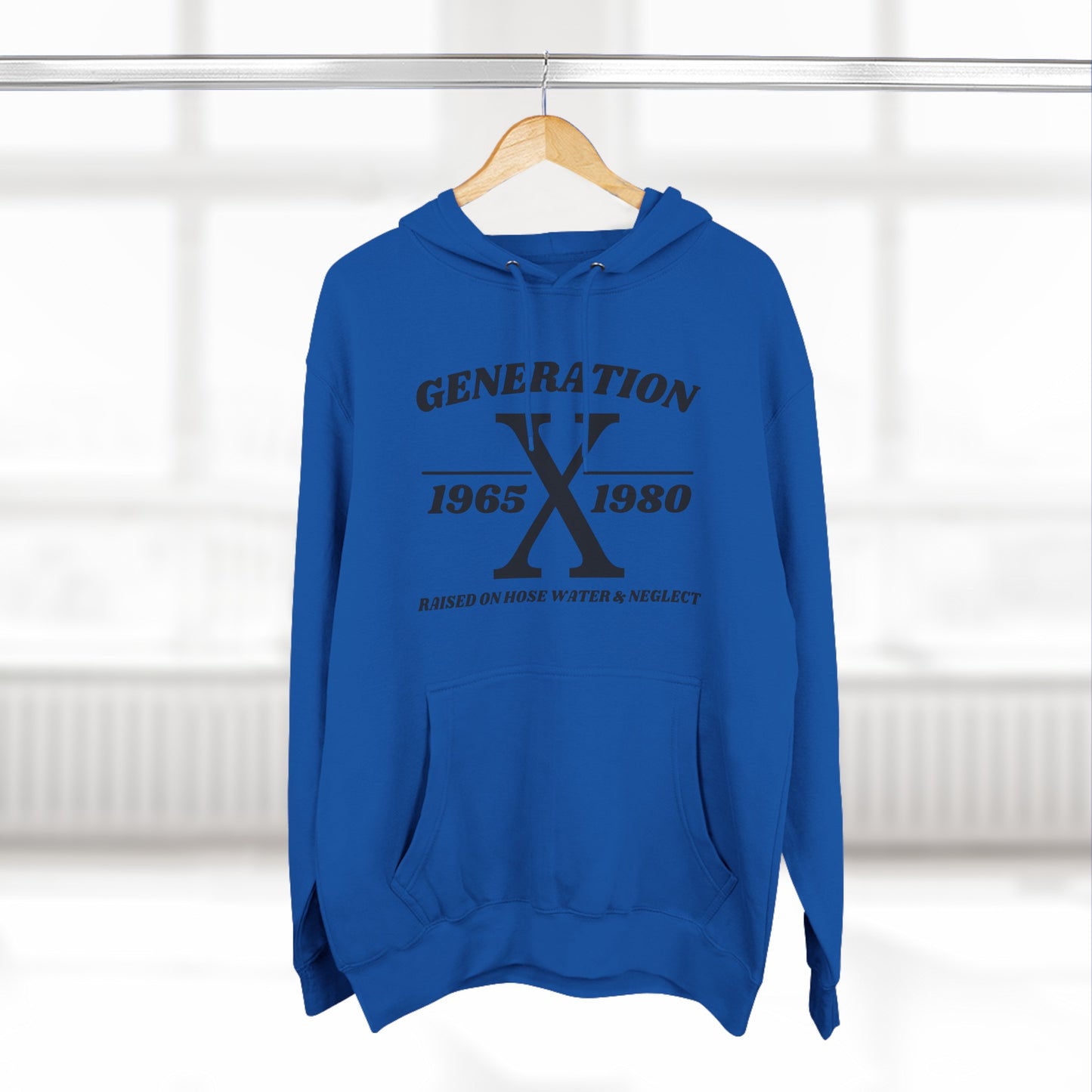 Generation X Three-Panel Fleece Hoodie