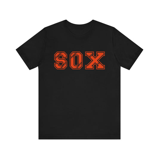 Orange Sox Short Sleeve Tee