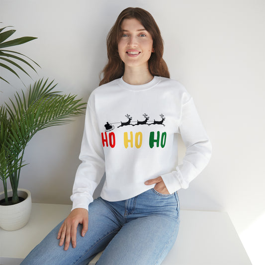 Ho Ho Ho Christmas Crewneck Sweatshirt