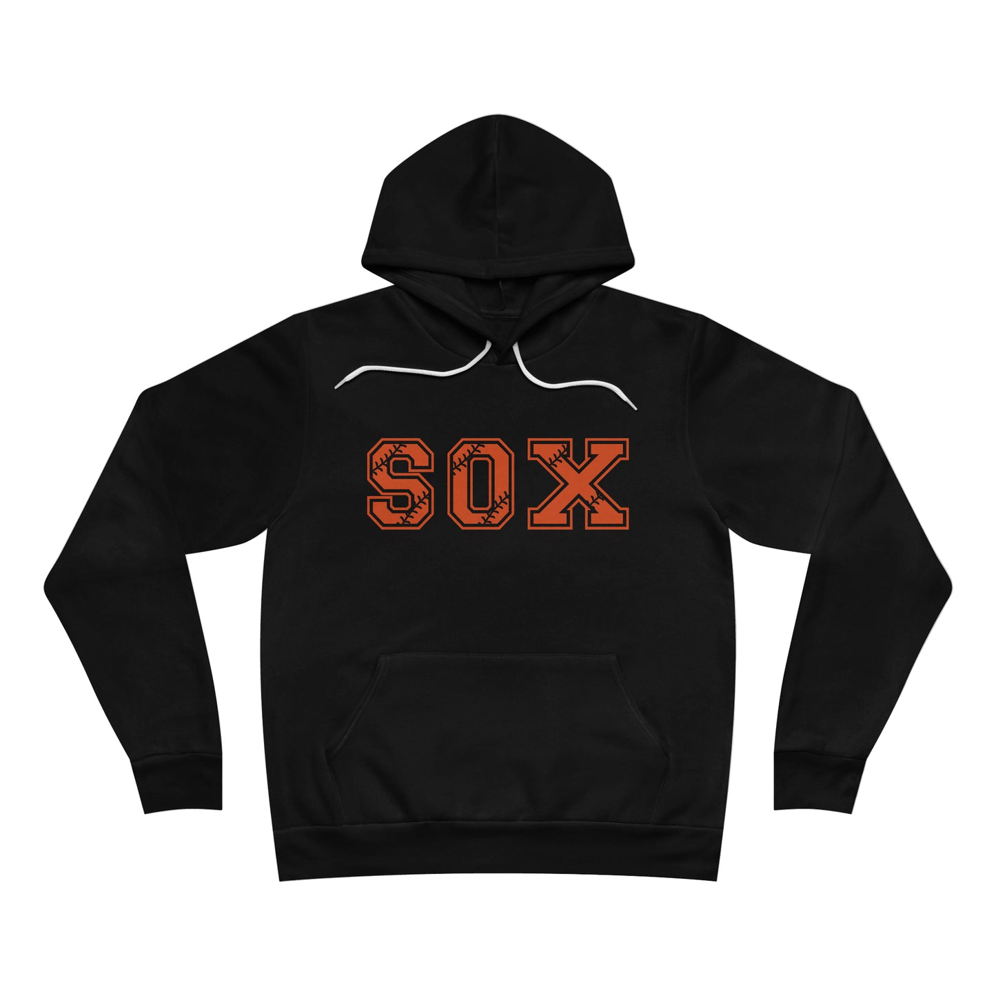 Orange Sox Unisex Sponge Fleece Pullover Hoodie