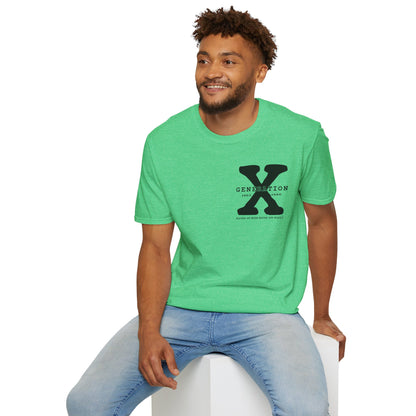 Generation X Softstyle T-Shirt Front and Back Print