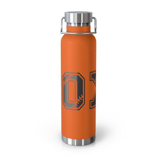 Orange Sox Copper Vacuum Insulated Bottle, 22oz