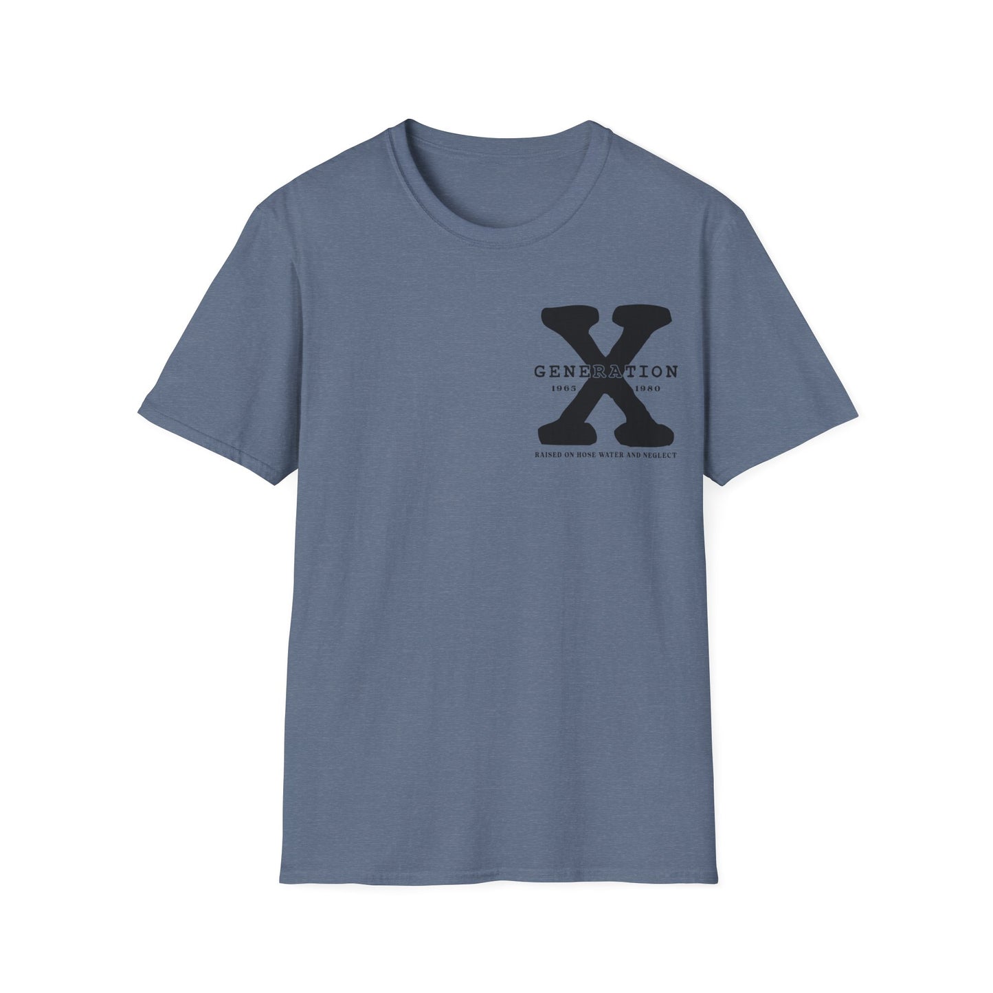 Generation X Softstyle T-Shirt Front and Back Print