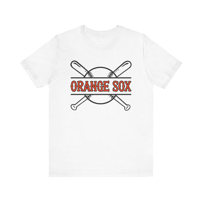 Orange Sox Short Sleeve Tee