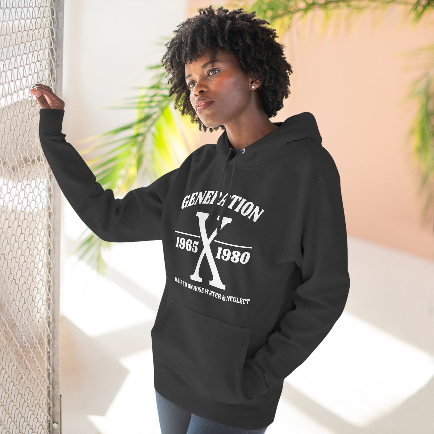 Generation X Three-Panel Fleece Hoodie