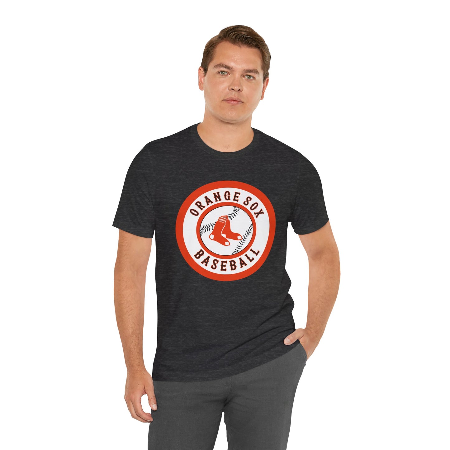 Orange Sox Short Sleeve Tee