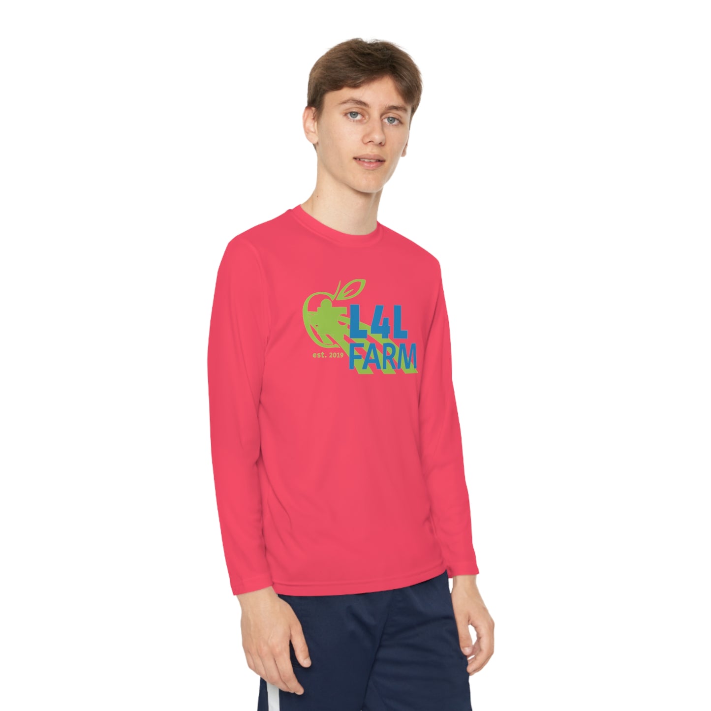 L4L Farm Youth Long Sleeve Competitor Tee