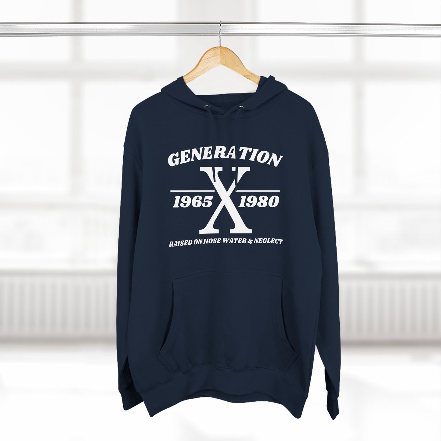 Generation X Three-Panel Fleece Hoodie