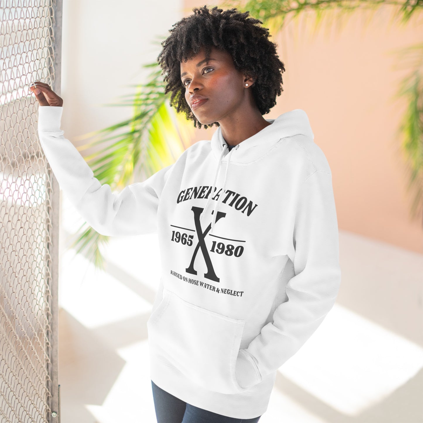 Generation X Three-Panel Fleece Hoodie