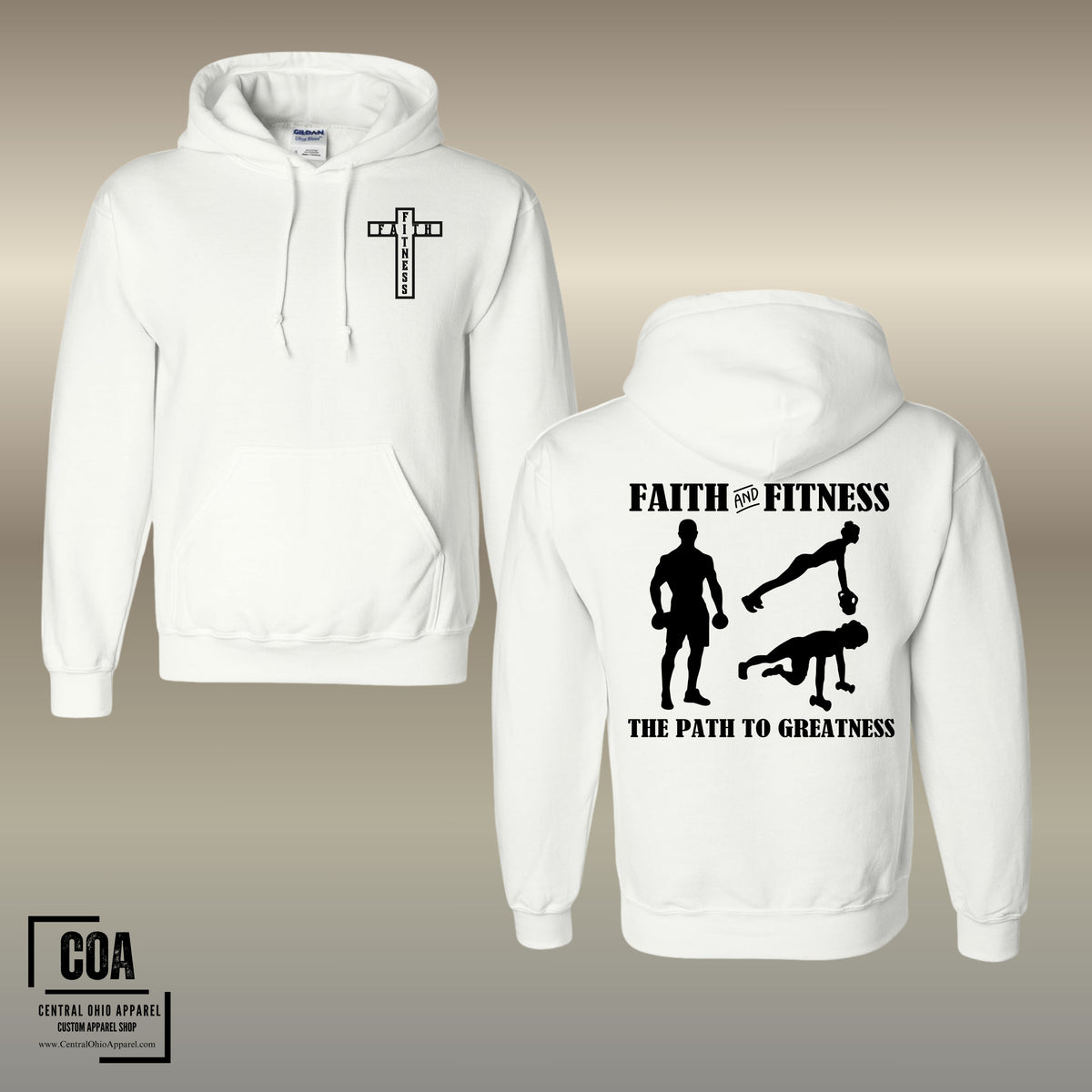 Faith and Fitness - Gildan DryBlend 12500
