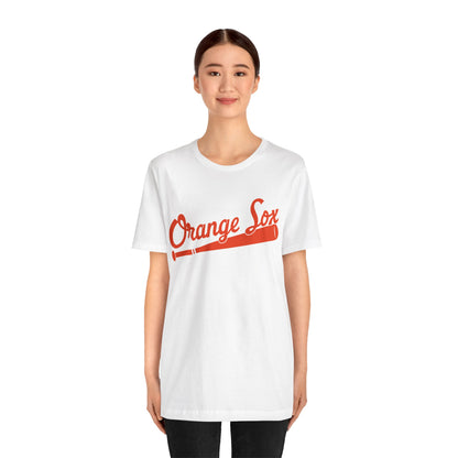 Orange Sox Short Sleeve Tee