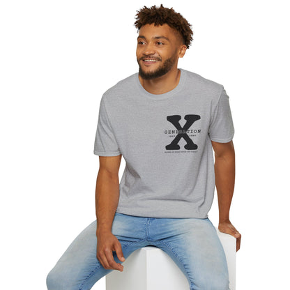 Generation X Softstyle T-Shirt Front and Back Print