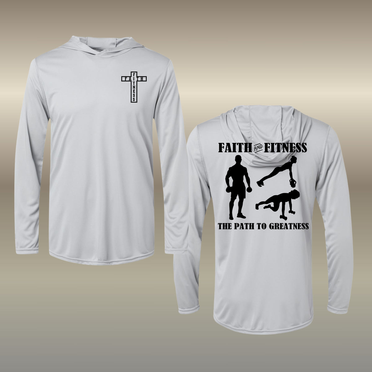 Faith and Fitness - Momentum Performance Hoodie 222830