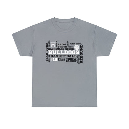 EK Bulldogs Basketball CUSTOM JERSEY # Unisex Heavy Cotton Tee
